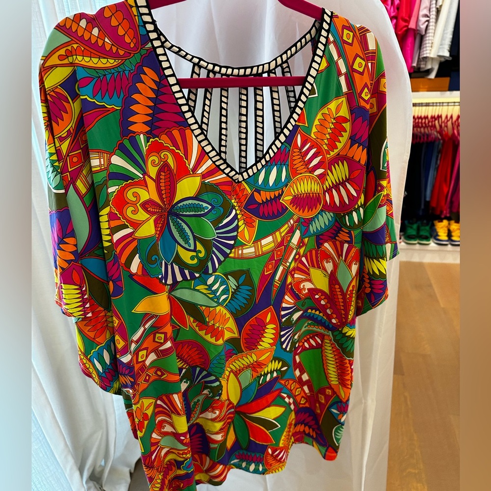 Trina turk coverup beautiful summer colors